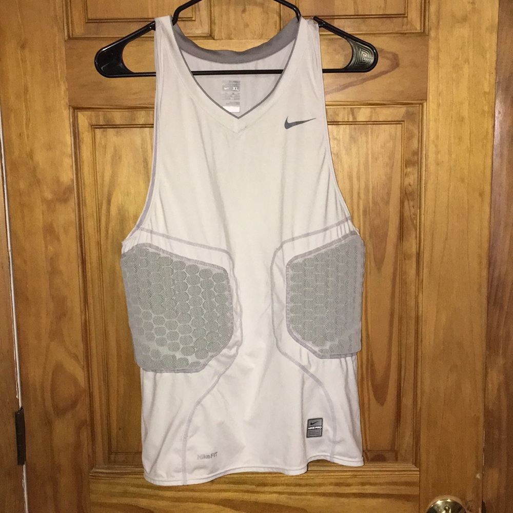 Nike Pro combat rib and tail bone tank